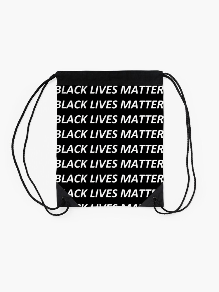 "Black lives matter assortment" Drawstring Bag for Sale by