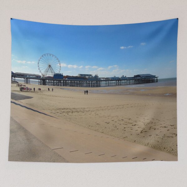 Item preview, Blackpool Central Pier Sunny day  designed and sold by Andrew Morrell.