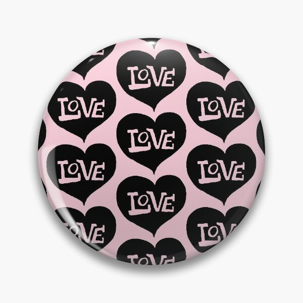 Item preview, Baby Pink Love Heart Pattern designed and sold by Textography1.