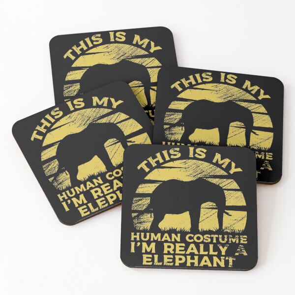 Item preview, This Is My Human Costume I'm Really A Elephant designed and sold by sesa10.