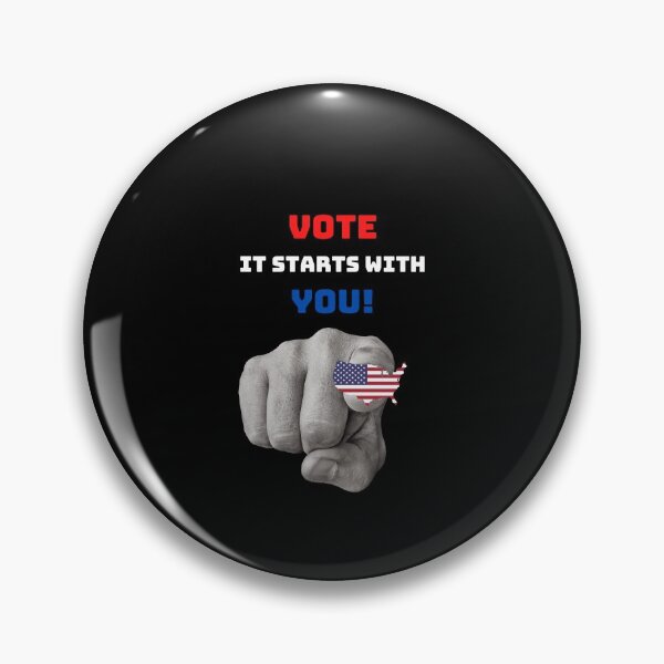 Item preview, Vote It Starts with YOU! designed and sold by CreativeText.