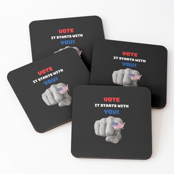 Item preview, Vote It Starts with YOU! designed and sold by CreativeText.