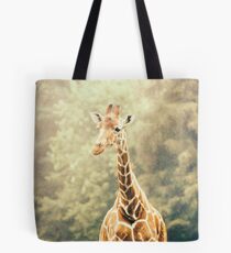 Giraffe Portrait Tote Bag