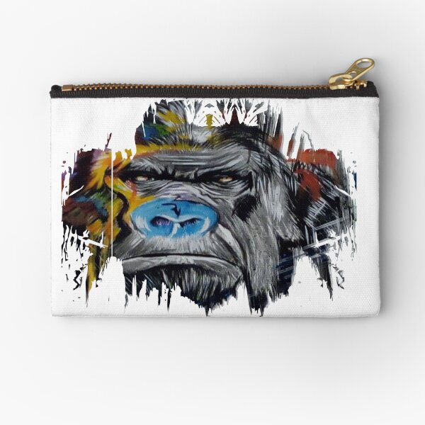 Angry Ape Zipper Pouch