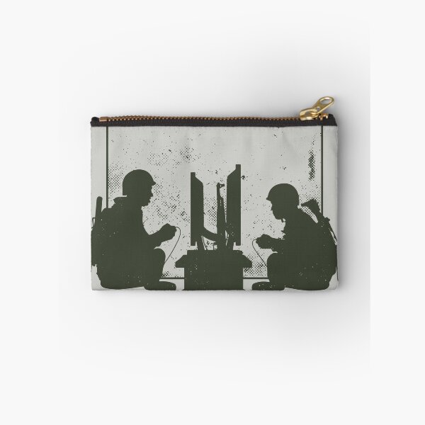 Item preview, War Video Game With Soldiers Playing designed and sold by CoolSilhouettes.