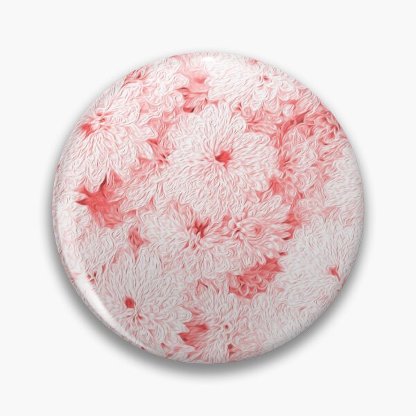 Item preview, bright red chrysanthemum flower oil paint style designed and sold by Nikoleta Vukovic.