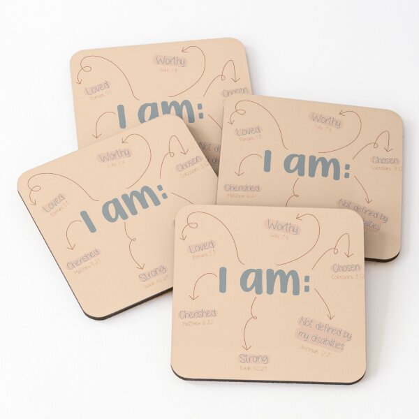 Item preview, I am: designed and sold by Hisgoodgrace.