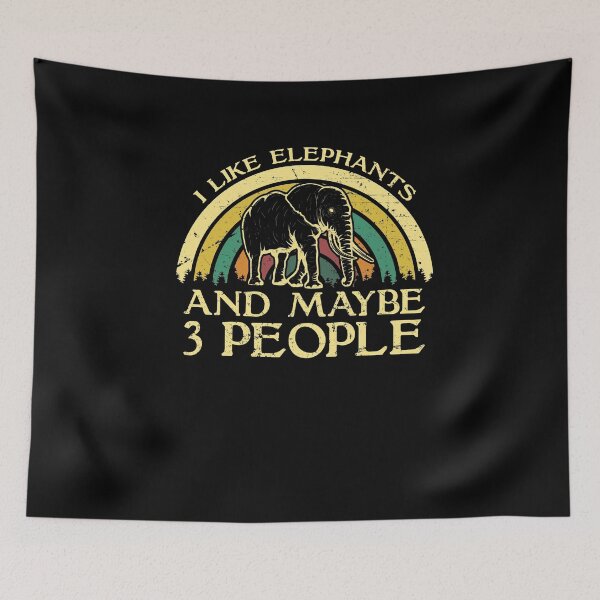 Item preview, I Like Elephants and Maybe 3 People designed and sold by sesa10.