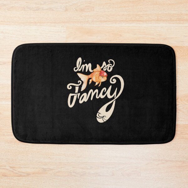 Item preview, I'm so fancy goldfish humor designed and sold by FrictionMaxxing.