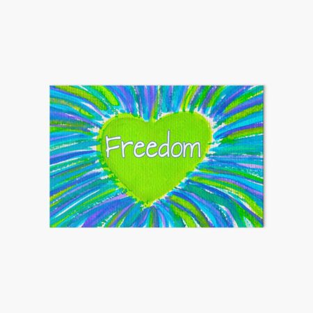 Freedom Art Board Print