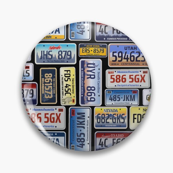 Item preview, USA Cities Car Number Plates designed and sold by masterbones.