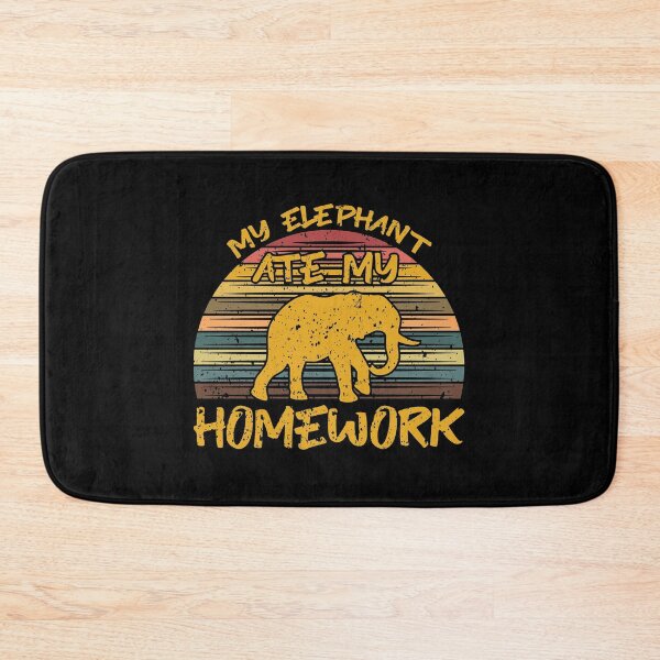 Item preview, My Elephant Ate My Homework designed and sold by sesa10.