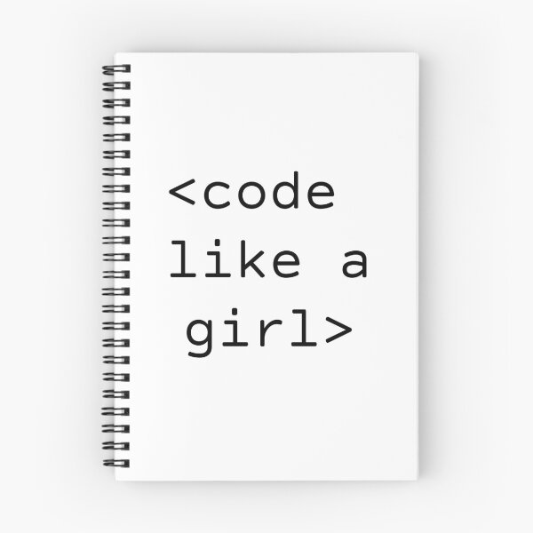 Item preview, Code Like a Girl designed and sold by Inspirationmotivation.