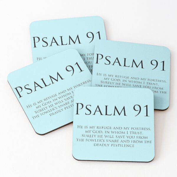 Item preview, Psalm 91 he is my refuge and my fortress designed and sold by Stephanie  Skeem.