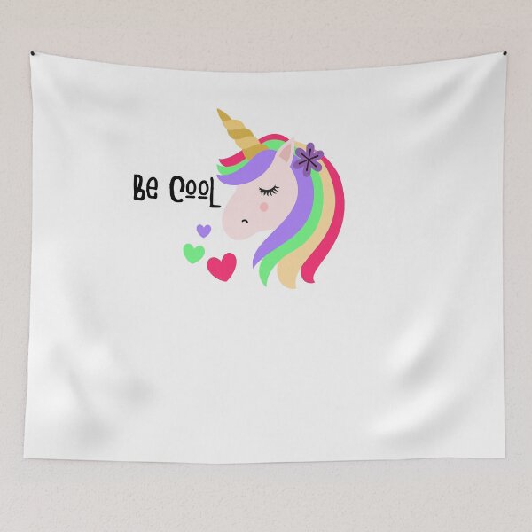 Item preview, Be Cool Funny Cute Unicorn T-Shirt  Baby One-piece designed and sold by Esmilna Castillo.