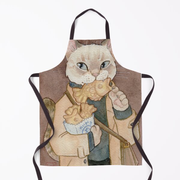Item preview, Taiyaki Cat designed and sold by A Miyako M Illustrations.