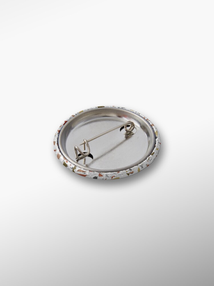 Alternate view of Mash Up Terrazzo Pin