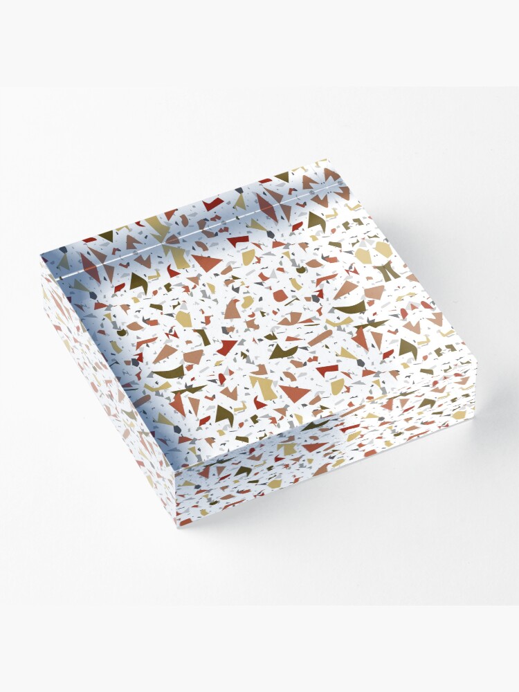 Alternate view of Mash Up Terrazzo Acrylic Block