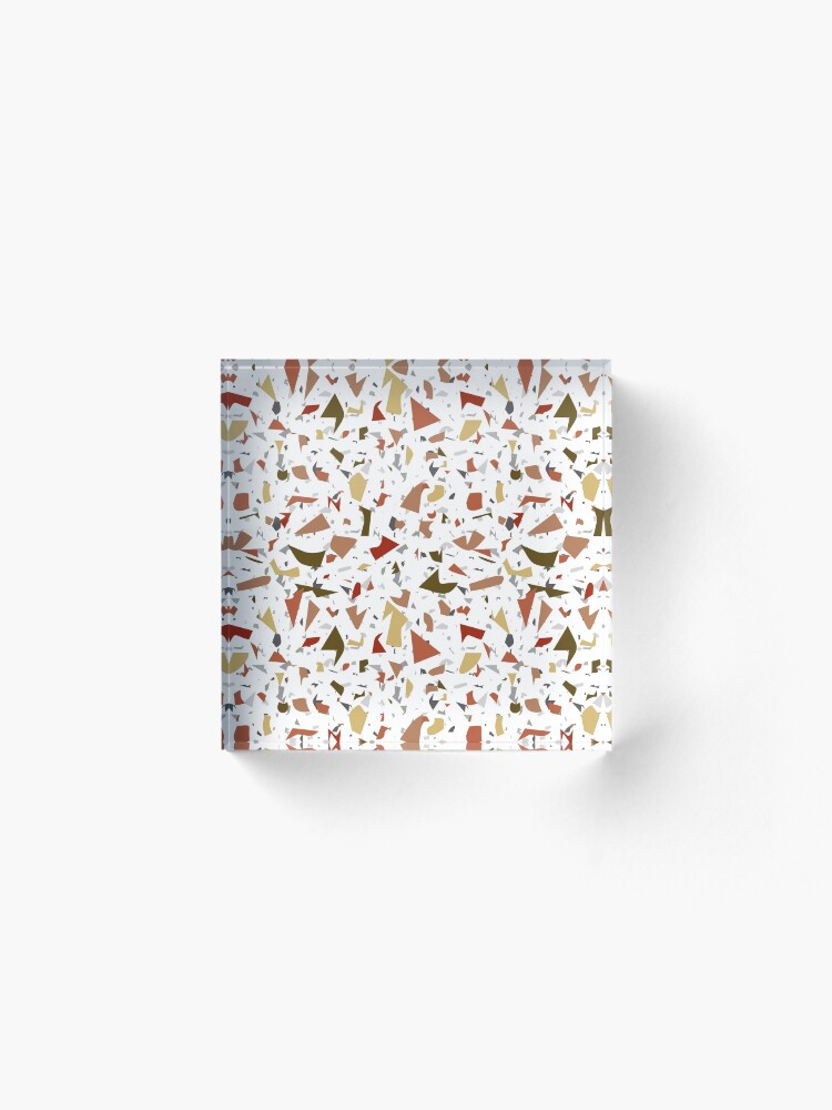 Alternate view of Mash Up Terrazzo Acrylic Block