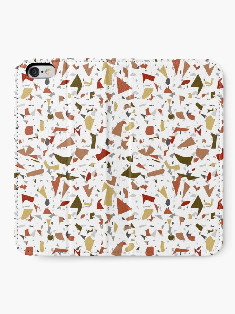 Alternate view of Mash Up Terrazzo iPhone Wallet