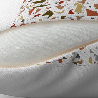 Alternate view of Mash Up Terrazzo Throw Pillow