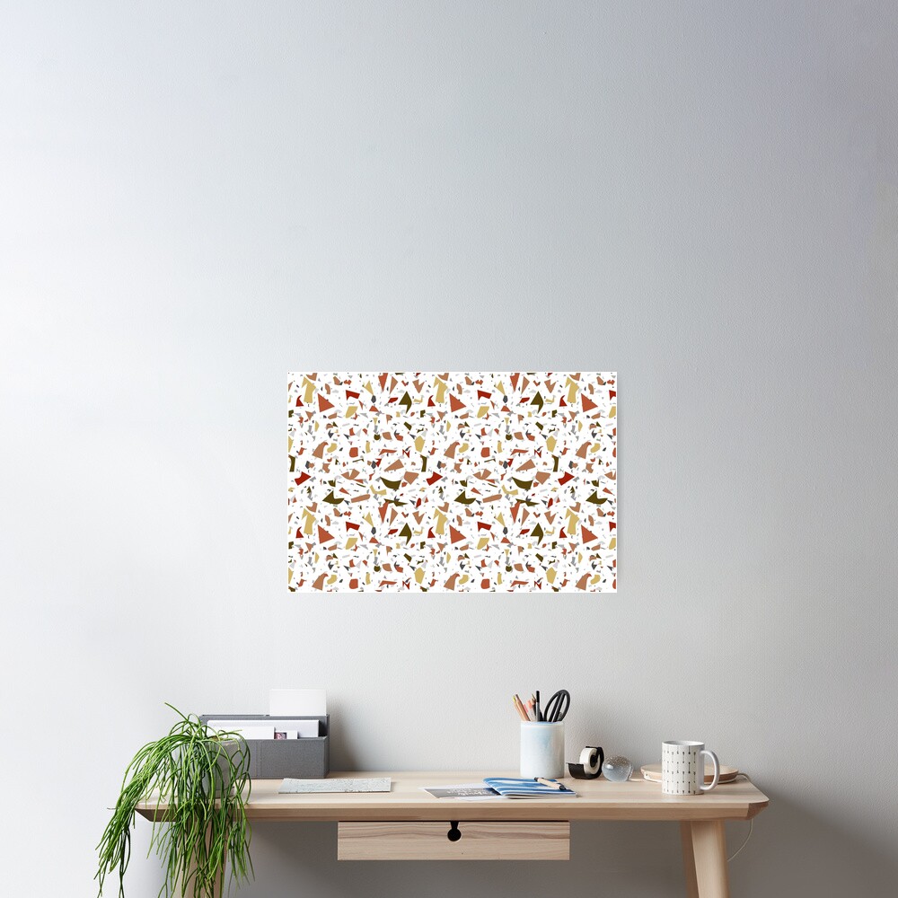 Mash Up Terrazzo Poster