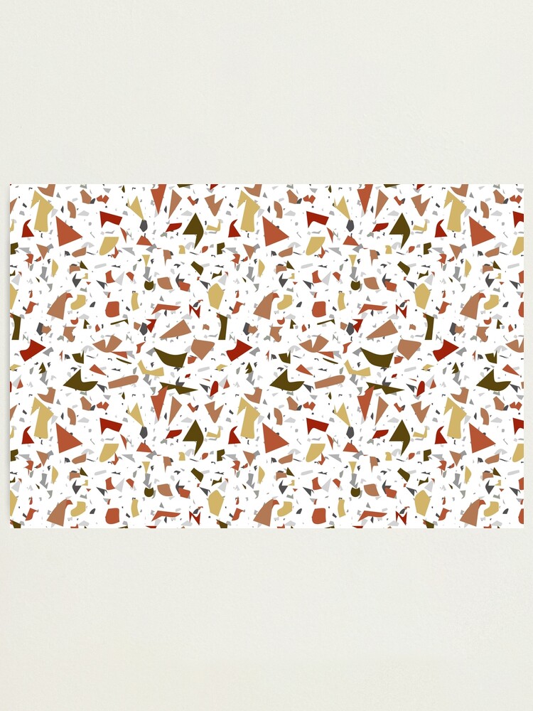Alternate view of Mash Up Terrazzo Photographic Print