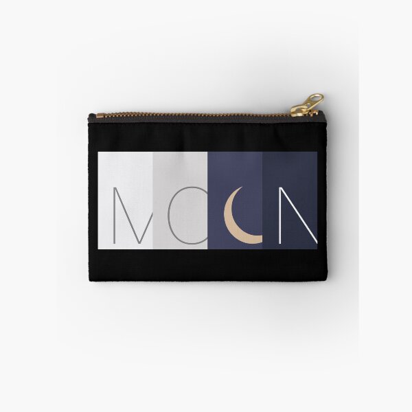Item preview, MOON Text With Pantone Colour Panels (On Black) designed and sold by THNKDESIGN.