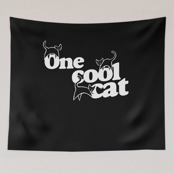 Artikelvorschau, One cool cat entworfen und verkauft von FrictionMaxxing.