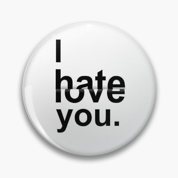 Item preview, I hate/love you designed and sold by Fábio Costa.