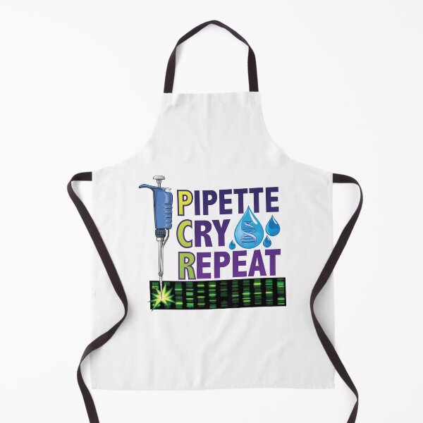 Item preview, Pipette Cry Repeat PCR Design for DNA Biotechnology Lab Scientists Version 2 designed and sold by Zit-Zat-Zot.