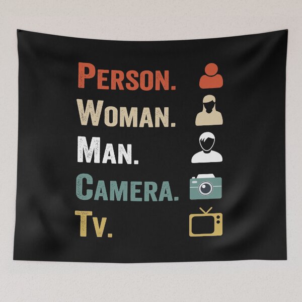 Item preview, Person woman man camera Tv designed and sold by AnimaLovers.