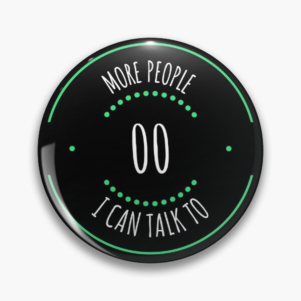 Item preview, 00 More People I Can Talk To designed and sold by ilovetshirts87.