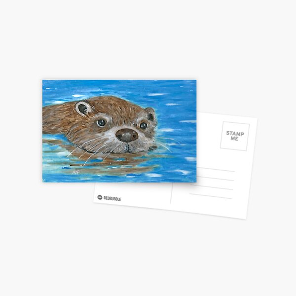 Sea Otter Postcard