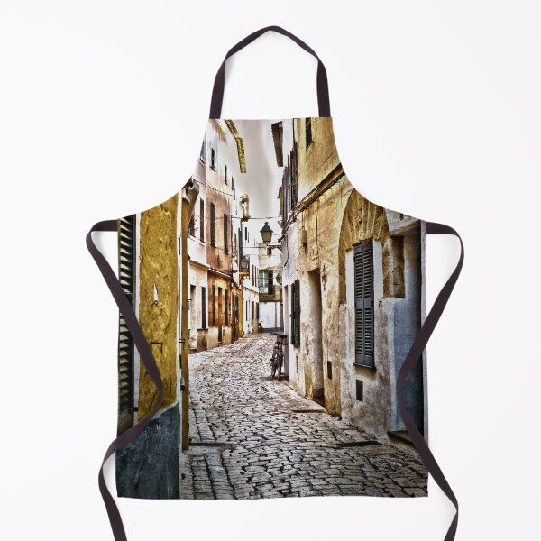 Item preview, Cobble Stoned Street with Bicycle designed and sold by Ladydi.