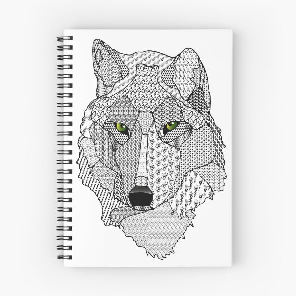Artikelvorschau, Wolf Zenenart Stil Tuschezeichnung entworfen und verkauft von Innulia.