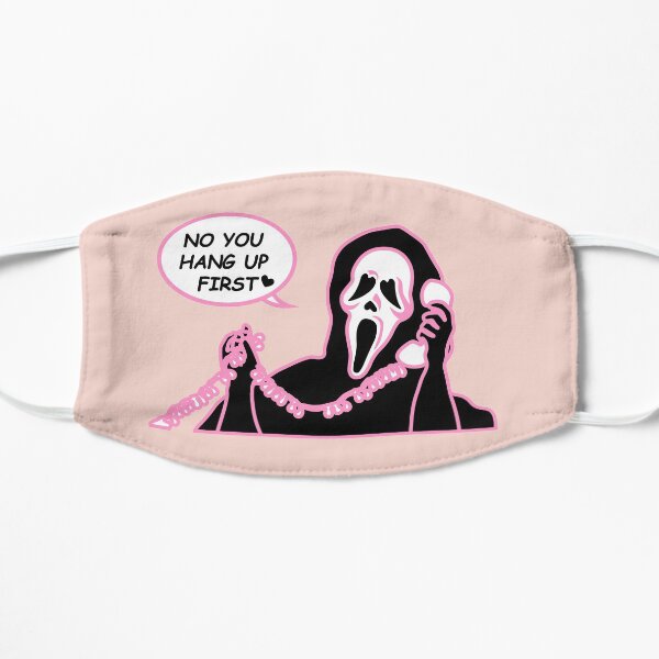 "No you hang up first" Mask