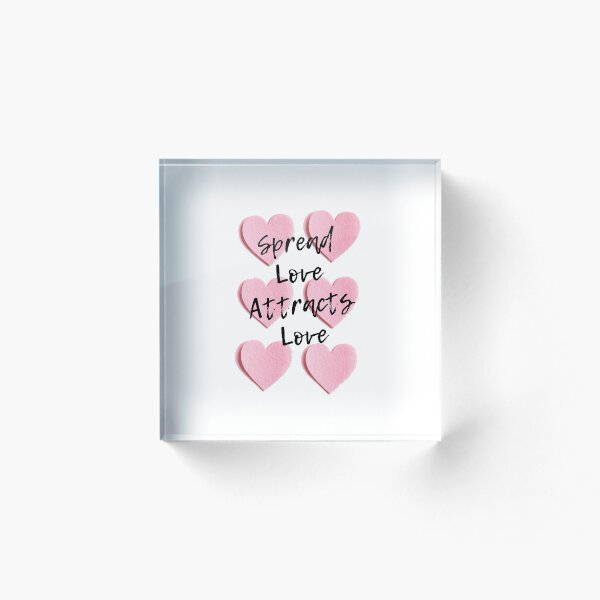 Item preview, Spread love attracts love designed and sold by QLAlife.