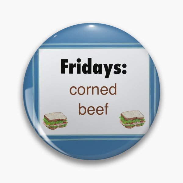 Item preview, Sandwich Schedule Friday designed and sold by JaqiW.