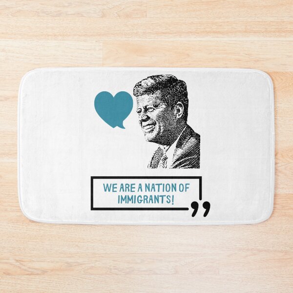 Item preview, We Are A Nation of Immigrants JFK - Pro Black Lives Matter/Democrat 2020 designed and sold by raretshirtsuk.