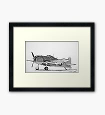 Grumman F6F Hellcat Framed Print