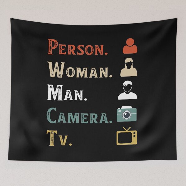 Item preview, Person woman man camera Tv  designed and sold by AnimaLovers.