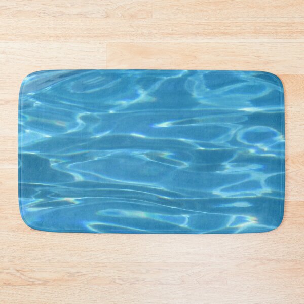 Item preview, Clear blue pool water waves designed and sold by stina-bee.