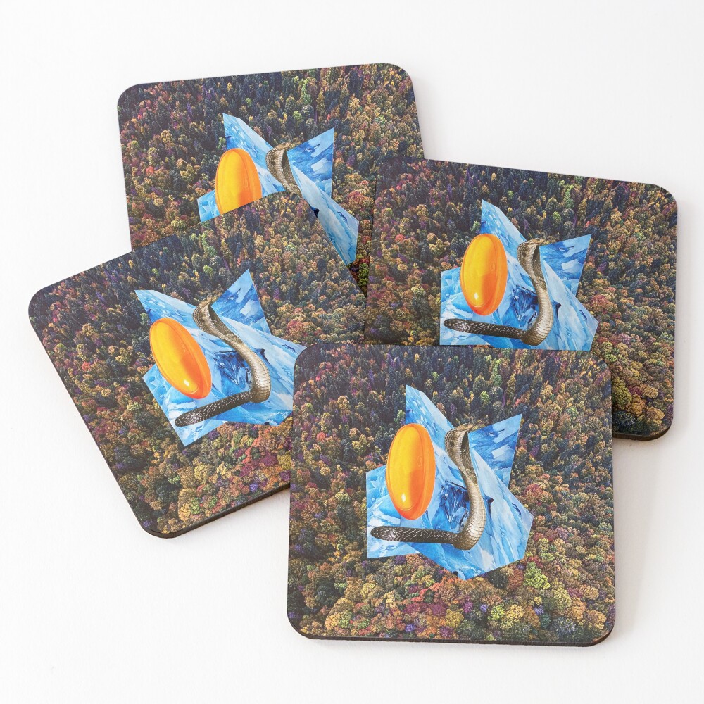 Item preview, Coasters (Set of 4) designed and sold by RICOLLAGE.