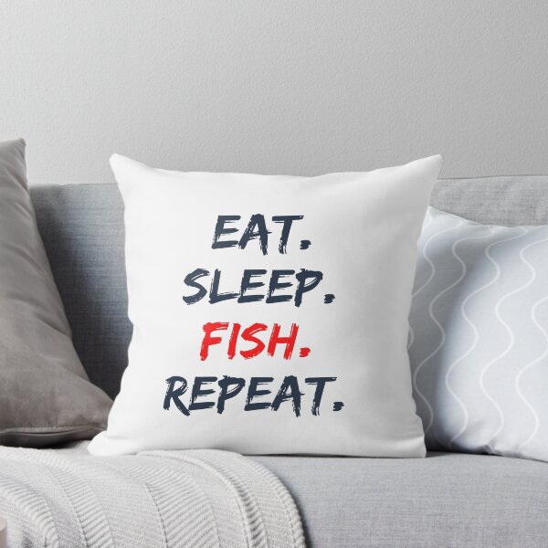 Item preview, Eat Sleep Fish Repeat designed and sold by kenadams403.