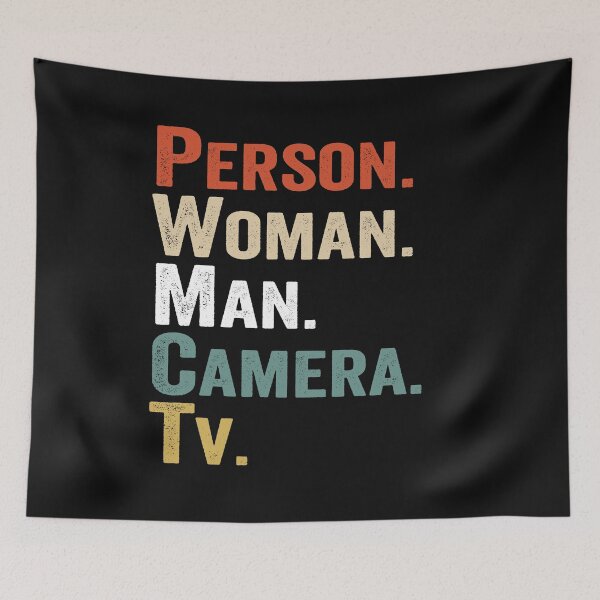 Item preview, Person woman man camera tv designed and sold by AnimaLovers.