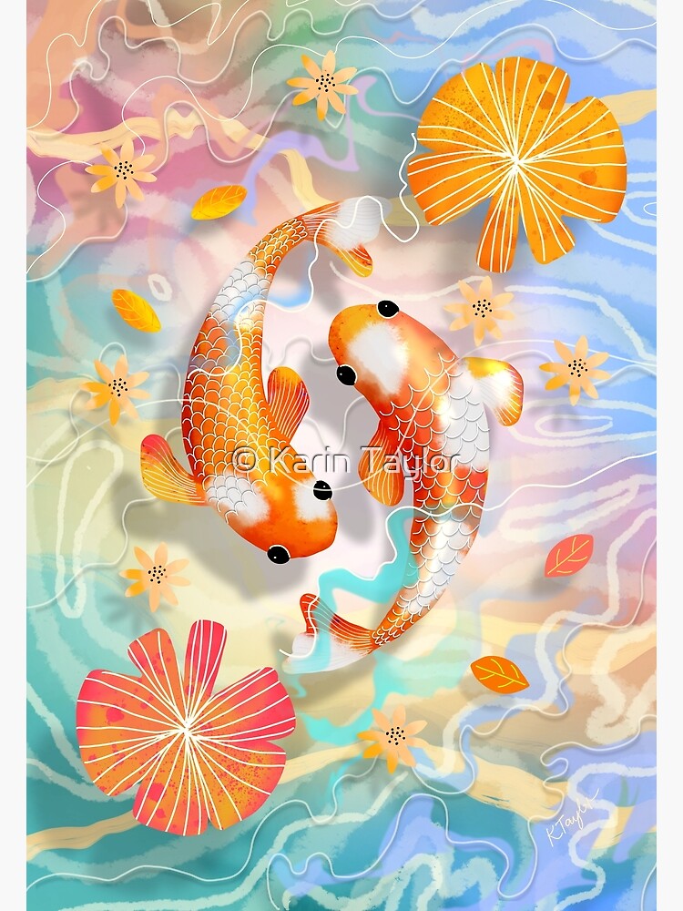Kaleidoscope Koi by karin