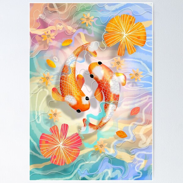 Item preview, Kaleidoscope Koi designed and sold by Karin Taylor.