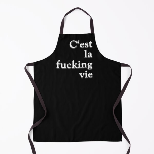 Item preview, C'est la fucking vie in black designed and sold by khurst.