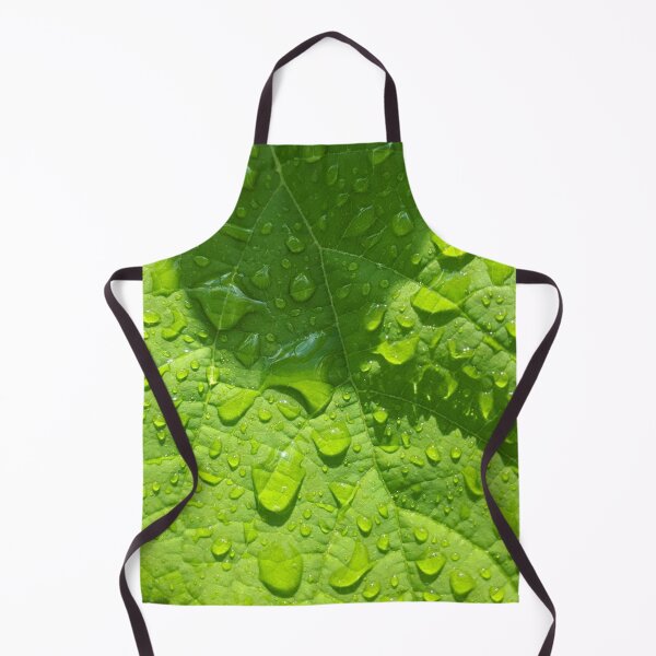 Item preview, Green Leaf With Water Droplets  designed and sold by LittleBjorn.